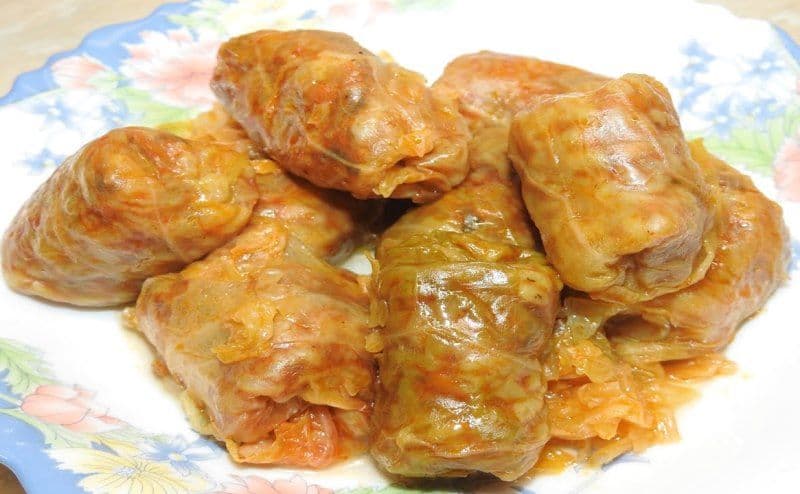 Sarmale de post, cu orez și legume