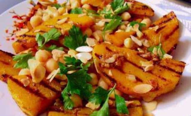 Salată de dovleac cu năut