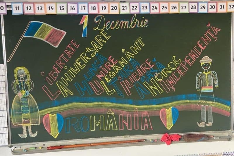 Ziua Națională a României sărbătorită la Școala Gimnazială Cornerstone - FOTO