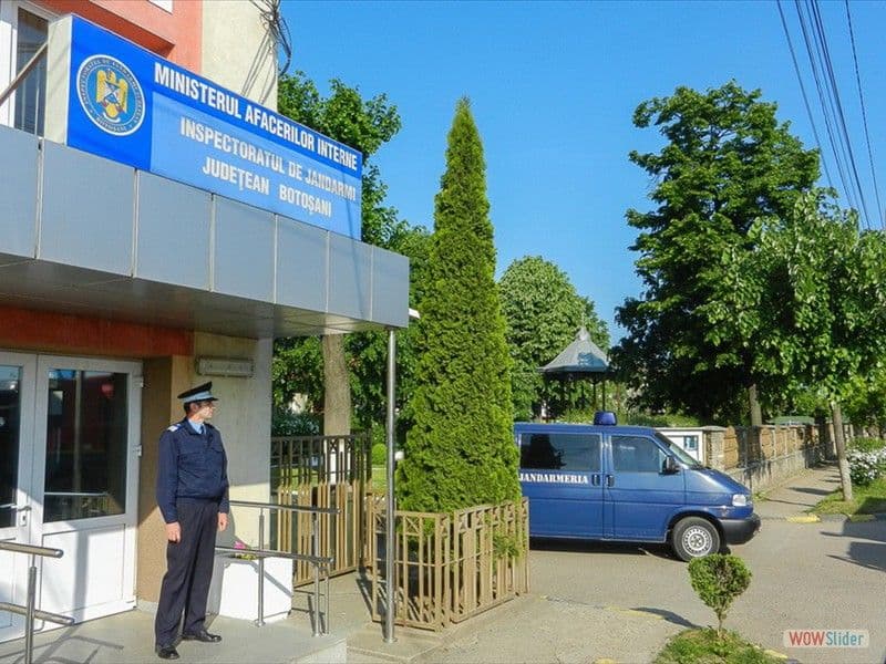 Jandarmii vor fi prezenți la evenimentele din minivacanța de Ziua Națională și la meciul de fotbal dintre F.C.Botoșani și F.C. Rapid București