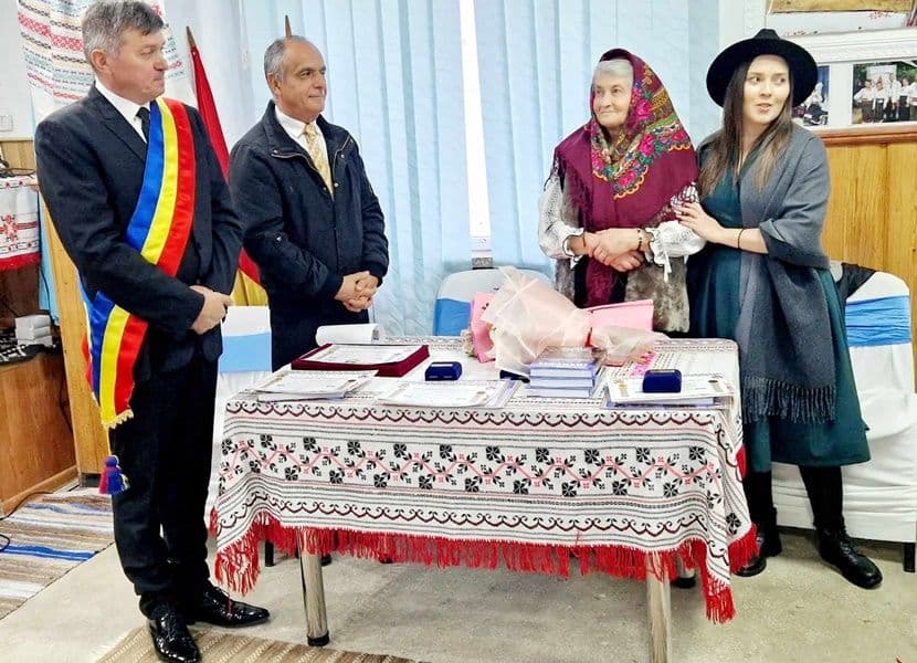 Ileana Țîrliman- ibăneșteanca cu mâini de aur, a obținut titlul onorific de Cetățean de Onoare al comunei Ibănești!