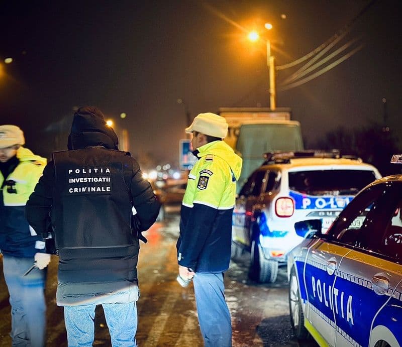 149 de sancțiuni în valoare de  80.000 de lei într-o razie a polițiștilor în municipiul Botoșani - FOTO