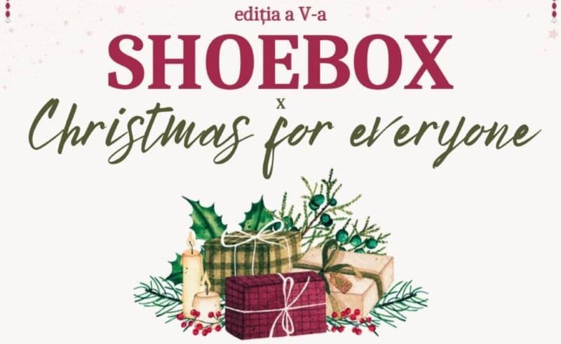Campania „Shoebox-Christmas for everyone” ajunge în Dorohoi. Contribuie la fericirea unui copil în prag de sărbători