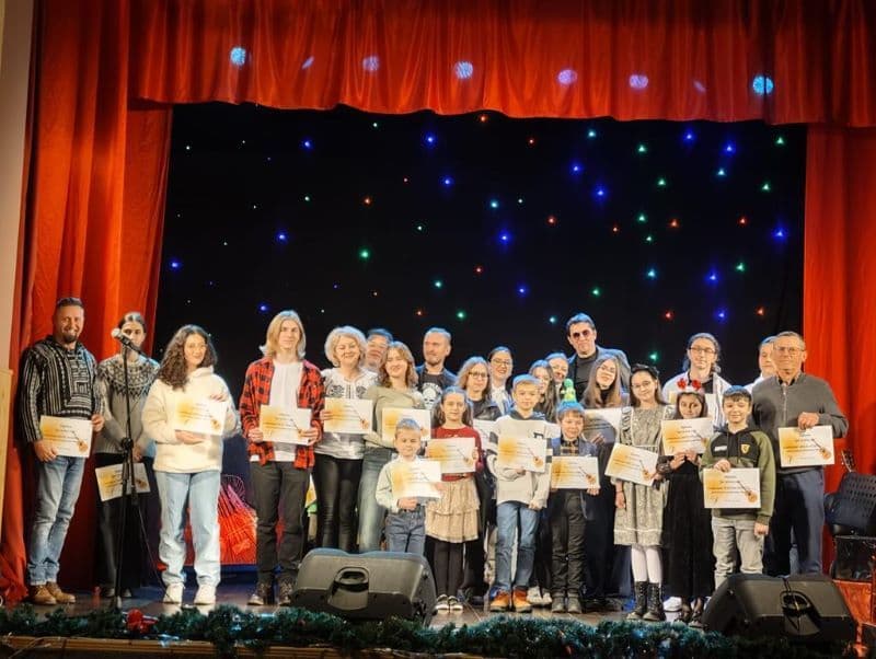 Spectacol „Vlăstare de chitară – Ger și leru-i ler” la Dorohoi