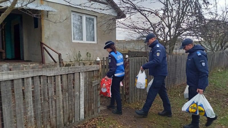Acțiune de binefacere a jandarmilor botoșăneni în ajunul sărbătorii Crăciunului