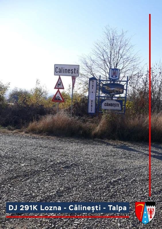 DJ 291K, Lozna - Calinesti - Talpa