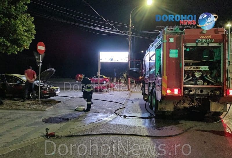 Incendiu taxi Dorohoi_01