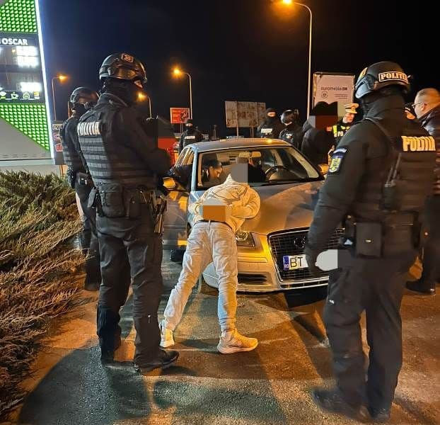 Captură impresionantă de droguri în timpul acțiunii BLOCADA. Botoșăneanul a fost arestat preventiv