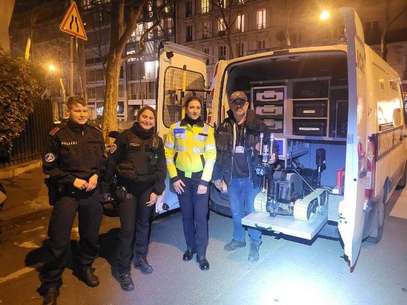O polițistă din cadrul Biroului Rutier Botoșani se află în misiune internațională, în Franța - FOTO
