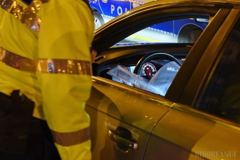 Tânăr de 27 de ani prins la volan deși nu avea permis de conducere
