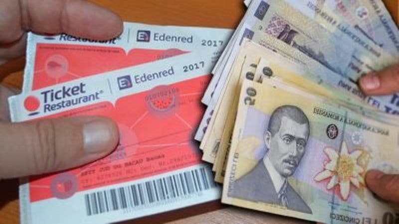 Se dau 880 de lei pe lună! Anunț pentru angajații care primesc tichete de masă