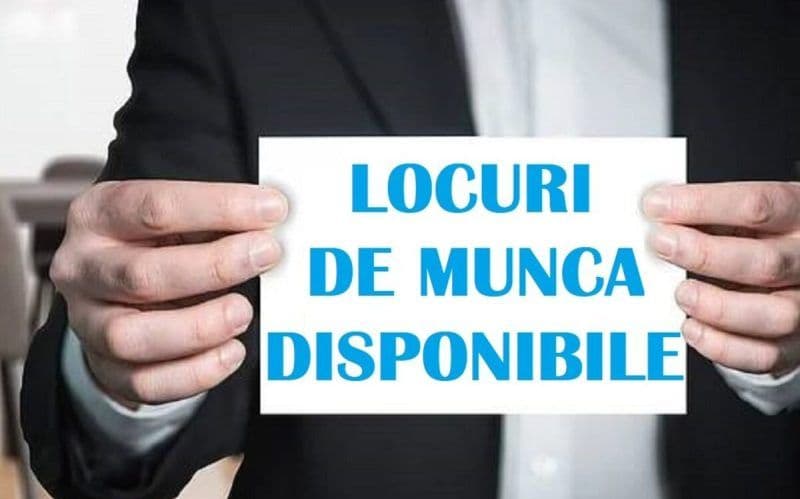 Locurile de muncă vacante la nivelul județului Botoșani în data de 8 ianuarie 2024