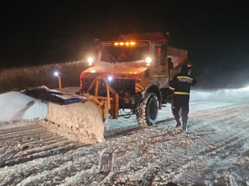 Circulația pentru vehicule cu masa mai mare de 7,5 tone restricționată pe un drum național din județ