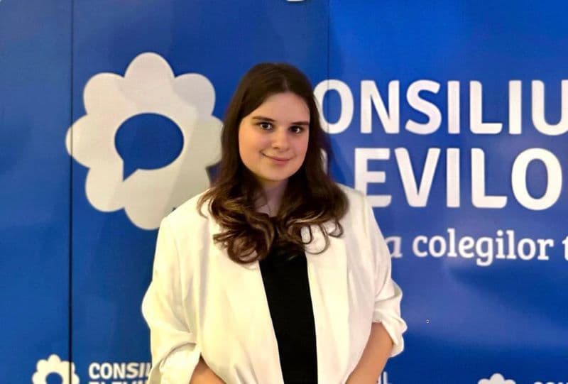 Consiliul Județean al Elevilor Botoșani are un nou președinte. O tânără din Dorohoi este noua voce a elevilor botoșăneni
