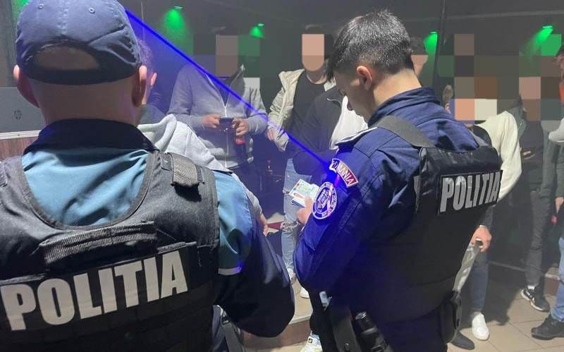 Razii organizate de polițiști în municipiul Botoșani