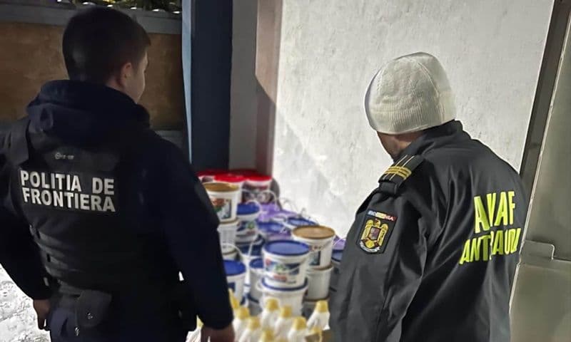 Marfă de peste 70.000 de lei, confiscată de polițiștii de frontieră la Pomârla – FOTO