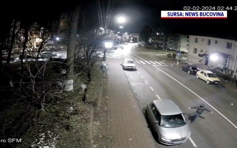 Situație revoltătoare la Suceava: Un bărbat a fost filmat când vandaliza zeci de mașini