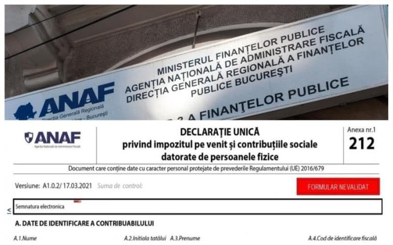 Declaraţia unică 2024. Ce s-a schimbat la Formularul 212. Precizări noi de la ANAF