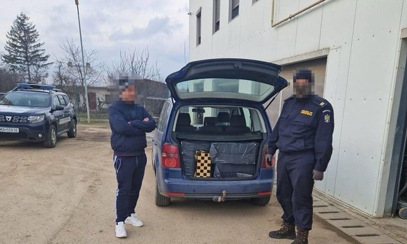 Captură impresionantă de țigări de contrabandă. Acestea urmau să fie comercializate la Dorohoi – FOTO