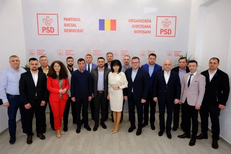 25 de aleși locali și 2 tineri antreprenori s-au alăturat echipei PSD Botoșani - FOTO