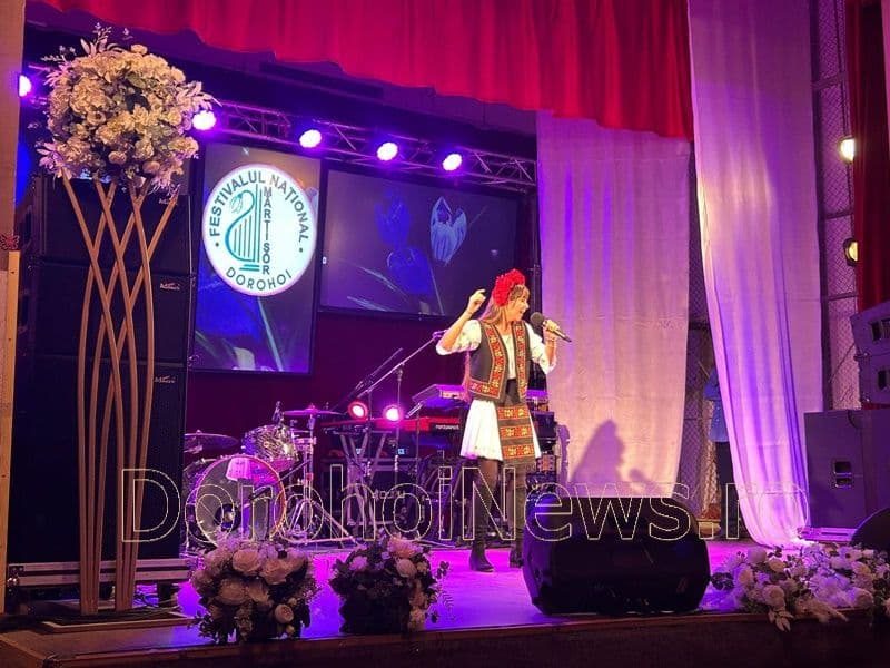 Haidău Giulia Elena este cea care a cucerit marele trofeu la Festivalul Național de Muzică Ușoară „Mărțișor Dorohoian” 2024