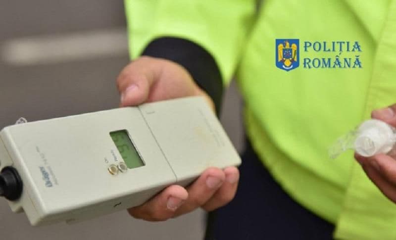 S-a prezentat la poliție să declare un accident banal și a rămas fără permis de conducere