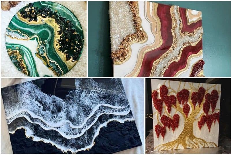 Tablouri inedite prin imagine, contrast, abstracție și culoare create de o tânără din Ibănești. Vezi cum poți comanda!