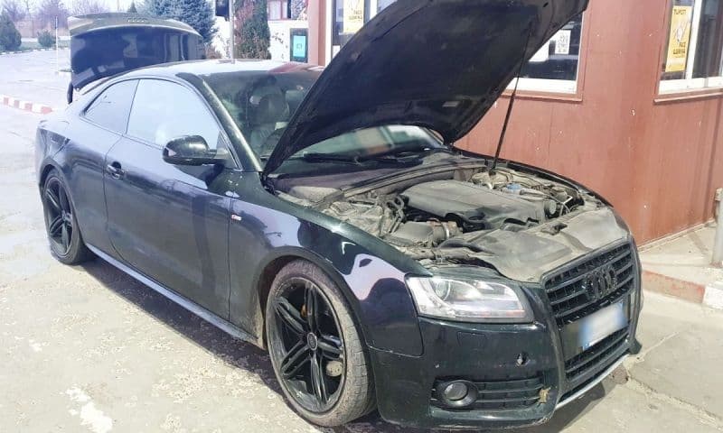 Audi în valoare de peste 73.000 lei furat din Italia, oprit la Stânca