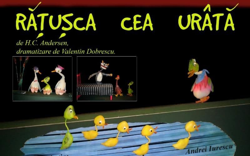 Răţuşca cea urâtă la Teatrul Vasilache Botoșani