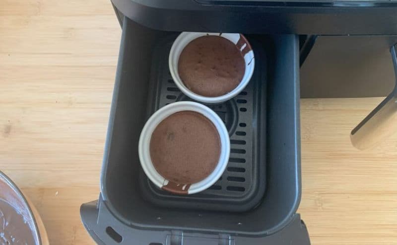 Fondant de ciocolată la Air Fryer