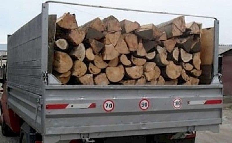 4 metri cubi de lemne confiscat de polițiștii din Dorohoi