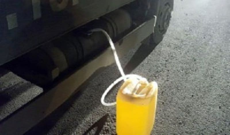Tânăr reținut pentru furt de motorină, la Darabani 