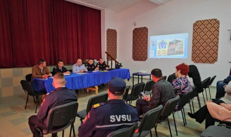 „Un cămin sigur pentru copilul tău” campanie ISU la Viișoara