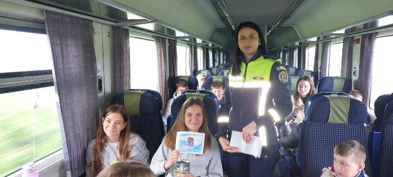Acțiune a polițiștilor din cadrul Biroului Județean de Poliție Transporturi 