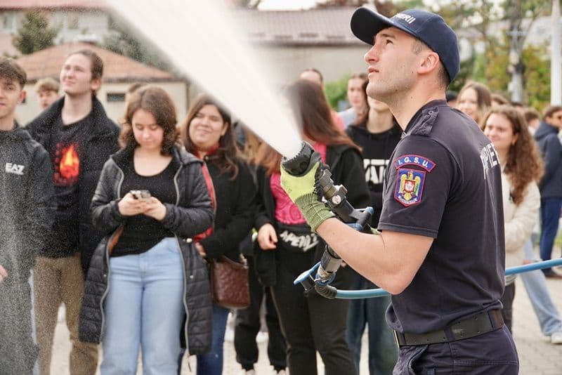 O nouă zi din „Săptămâna Verde” petrecută alături de pompieri - FOTO