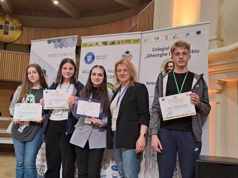 Elevă din Dorohoi, performanță remarcabilă la etapa națională a Olimpiadei de Biologie - FOTO