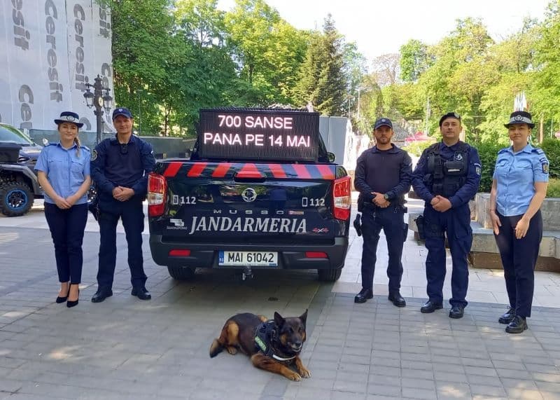 700 de șanse pentru o carieră în Jandarmeria Română. Jandarmii vor promova cariera militară la Dorohoi
