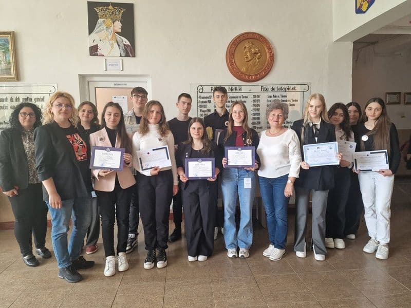 Liceul „Regina Maria”, Dorohoi, bilanț strălucitor pentru participanții la etapa națională a olimpiadelor școlare - FOTO