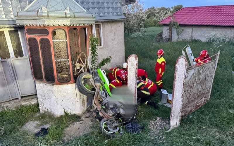 Accident tragic de motocicletă la Dumbrăveni! Un tânăr a murit și unul a fost rănit