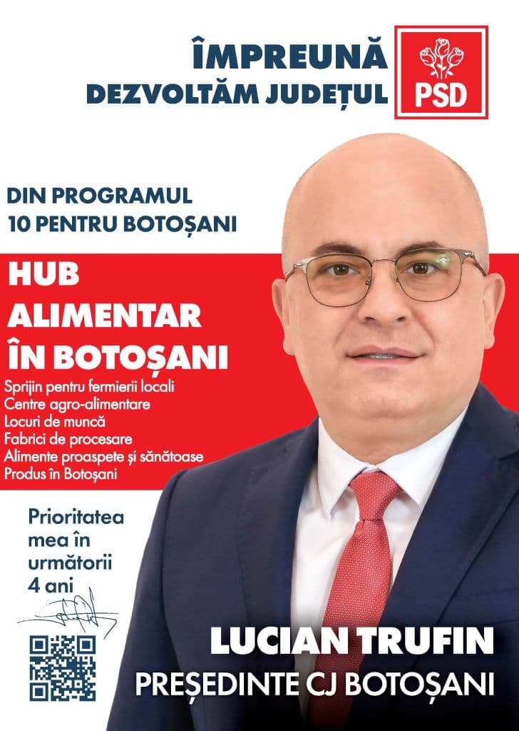Ce înseamnă HUB-ul alimentar propus de candidatul PSD pentru Consiliul Județean, Lucian Trufin
