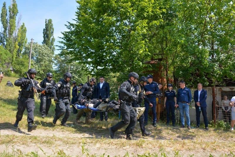 100 de forțe de ordine s-au antrenat împreună într-un exercițiu tactic desfășurat la Botoșani - FOTO