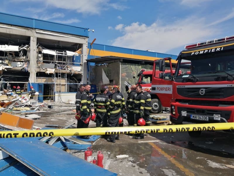 Explozie Dedeman: Plan Alb în Spitalul Botoșani și Dorohoi. Se lucra la sistemul de alimentare cu gaz. Vezi reacția companiei!