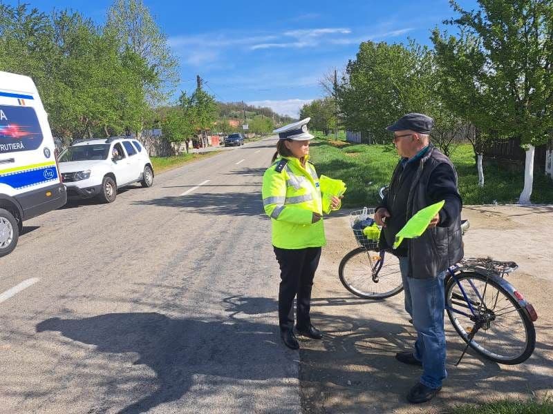 Bicicliștii, vizați de polițiștii rutieri