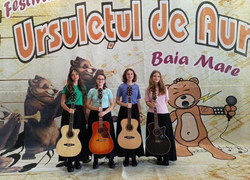Elevi de la Clubul Copiilor Dorohoi premiați la Festivalul – Concurs Internațional de muzică ușoară „Ursulețul de aur”
