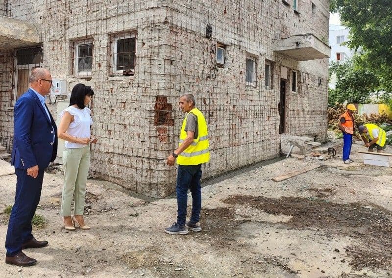Lucrări avansate la noul sediu al Evidenței Populației