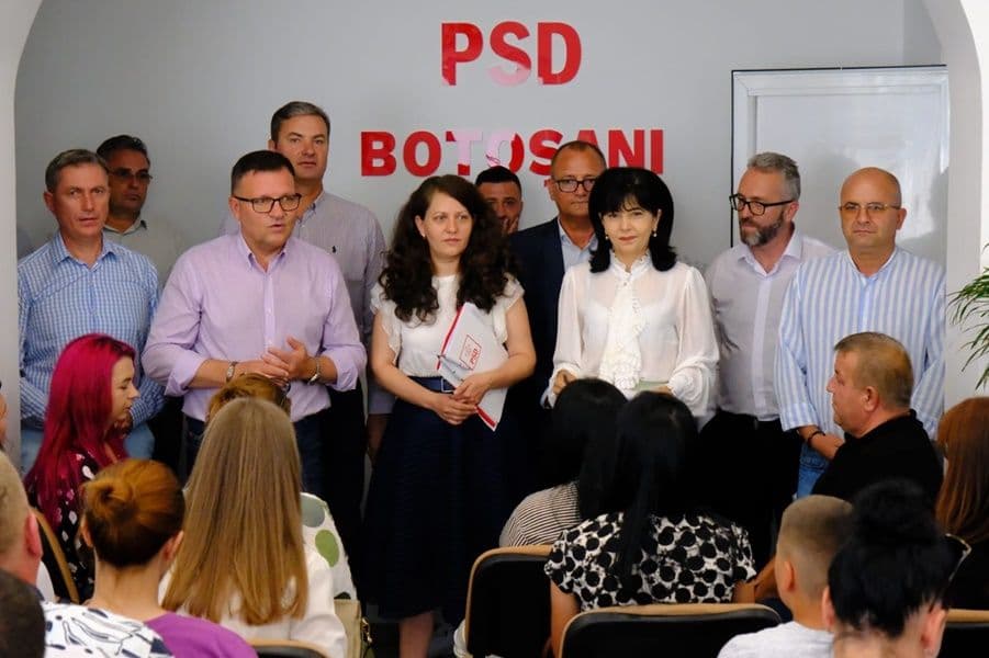 Echipa PSD Botoșani se întărește! 100 de membri noi în echipa PSD - FOTO