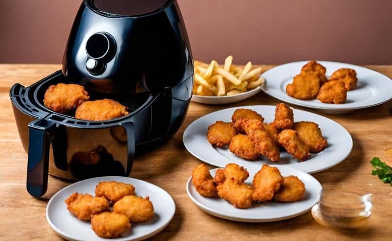 Nuggets de pui la Air Fryer