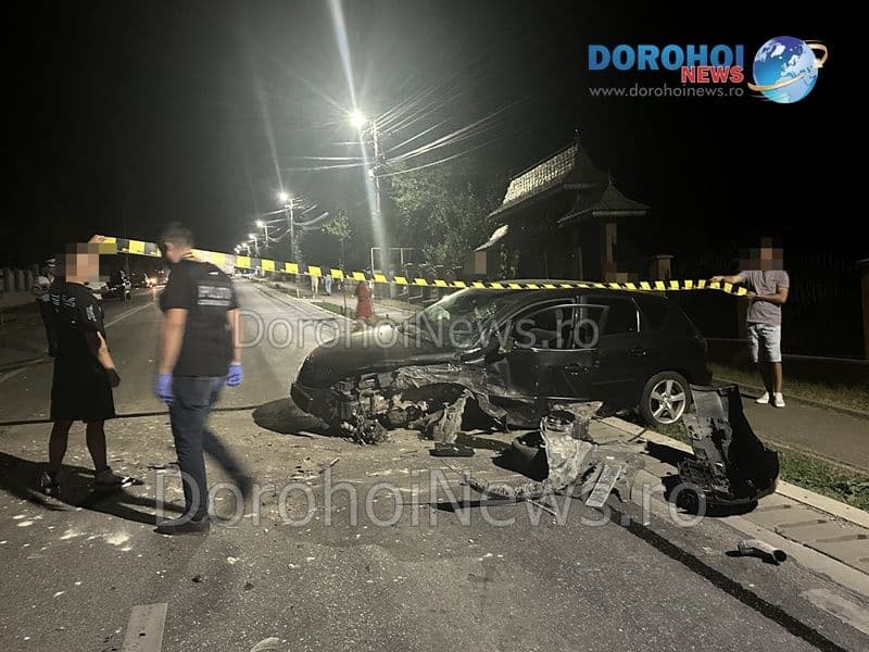 Accident la Dorohoi! Un copil a ajuns la spital după impactul dintre două mașini - FOTO