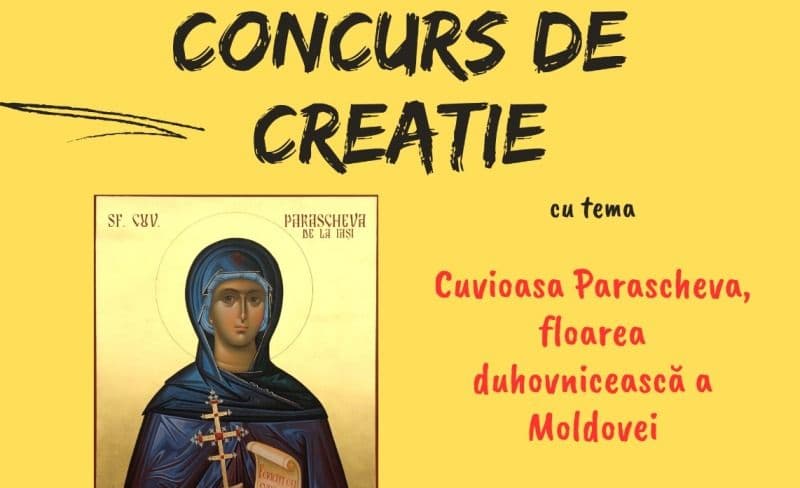 Concurs de creație, dedicat Sfântei Parascheva, organizat în Protopopiatul Dorohoi