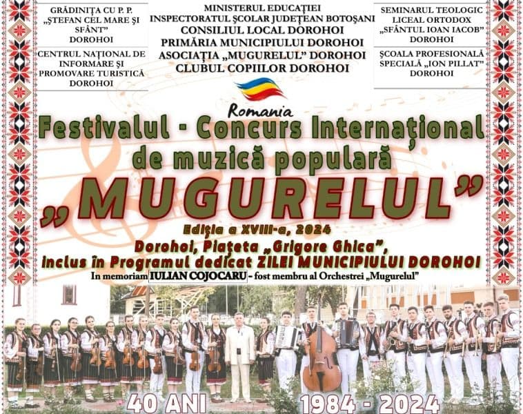 Festivalul Internațional „Mugurelul” a ajuns la a XVIII-a ediție. Vezi programul din acest an!